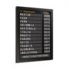 Framed Personalized Travel Departures Board Poster