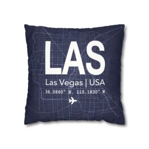 7090843363255916965_2048.jpeg Custom Airport Code Pillow - Travel Decor Cushion Cover (16x16")
