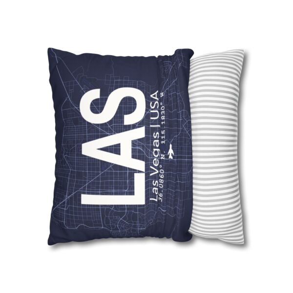 Custom Airport Code Pillow - Travel Decor Cushion Cover (16x16")