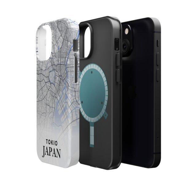 12559677822372340543_2048.jpeg Custom City Map Phone Case — Magnetic Impact-Resistant Case