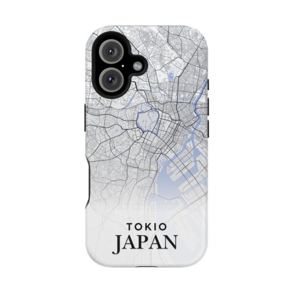 3085811181605116987_2048.jpeg Custom City Map Phone Case — Magnetic Impact-Resistant Case