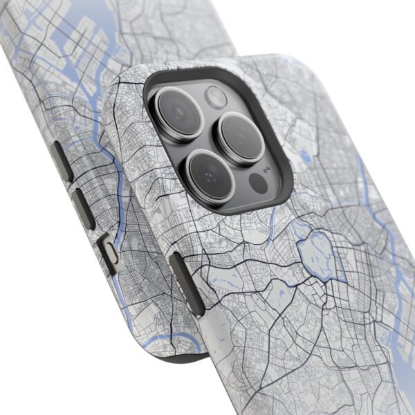 7023217325612877838_2048.jpeg Custom City Map Phone Case — Magnetic Impact-Resistant Case