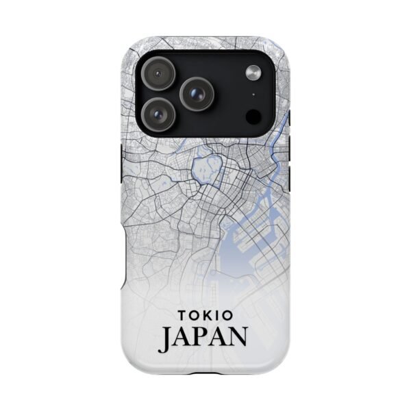 8087292778282542743_2048.jpeg Custom City Map Phone Case — Magnetic Impact-Resistant Case