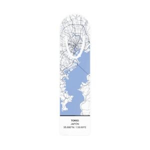 5772130472715922773_2048.jpeg Custom City Map Metal Bookmark – Personalized Aluminum Bookmark with Coordinates